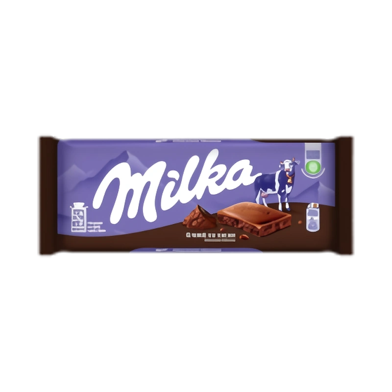 Шоколад молочный Милка с какао начинкой