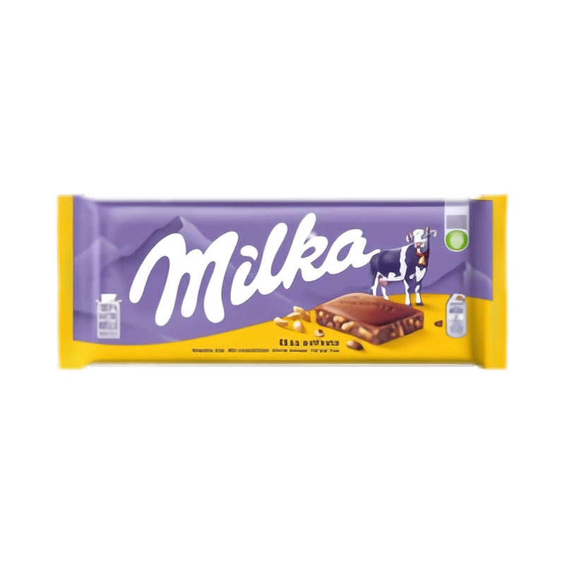 Шоколад молочный Милка с хрустящим рисом