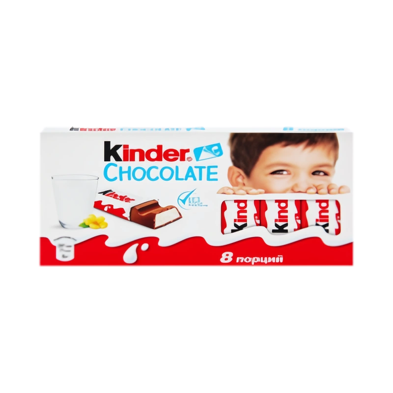 Шоколад молочный KINDER с молочной начинкой