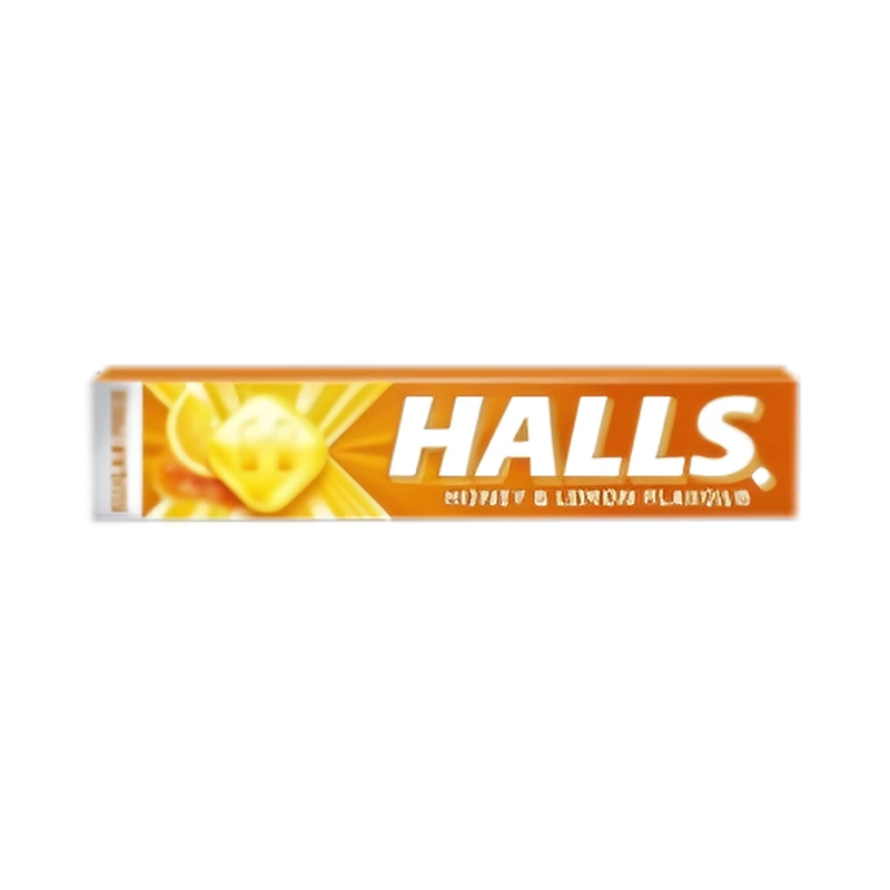 Карамель леденцовая halls с мёдом и вкусом лимона