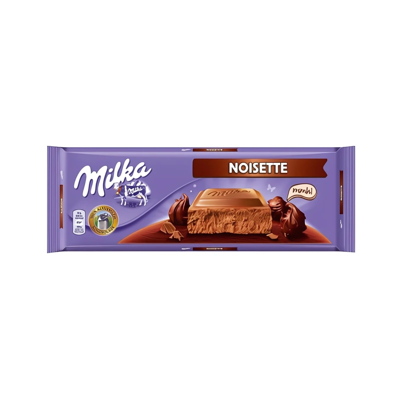 Шоколад молочный Милка с ореховым муссом