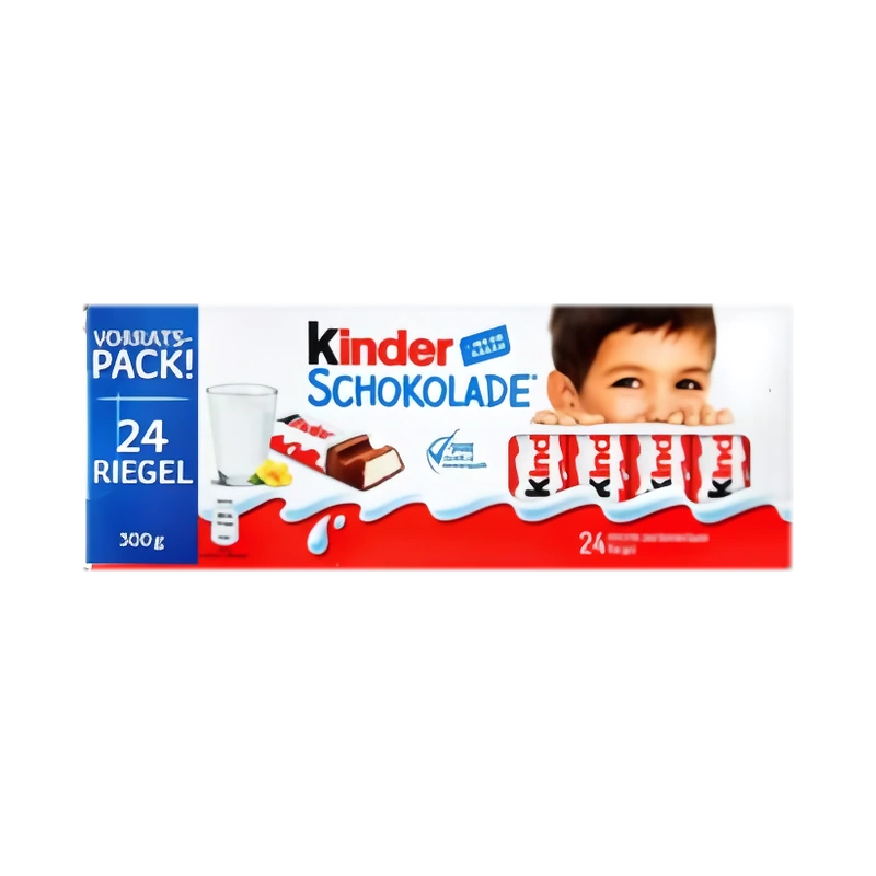 Шоколад молочный KINDER CHOCOLATE 300G с молочной начинкой